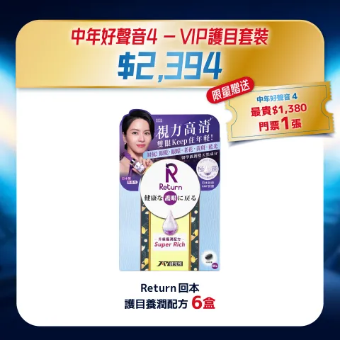 中年好聲音4 - VIP護目套裝 